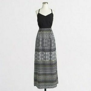 Women's J Crew Racerback Maxi Dress Sz 2